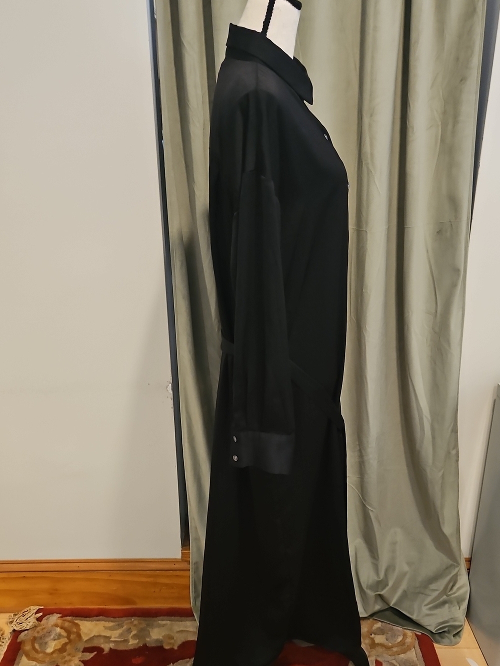 Banana Repyblic Long Button-Down Shirt Dress - Picture 4 of 10
